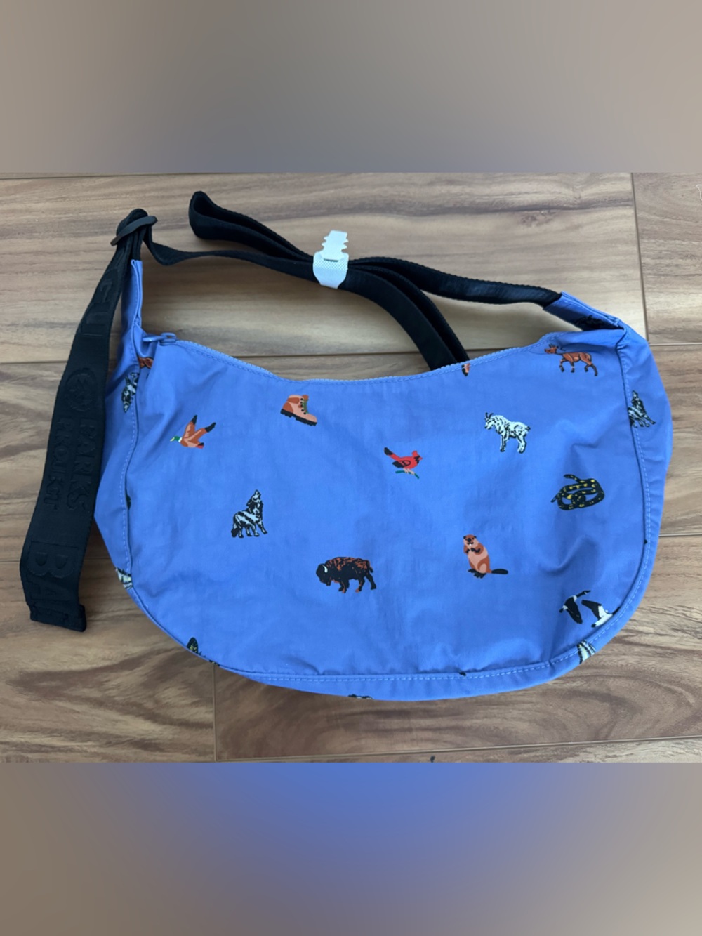 NWT Baggu Parks Project Medium Nylon Crescent Bag